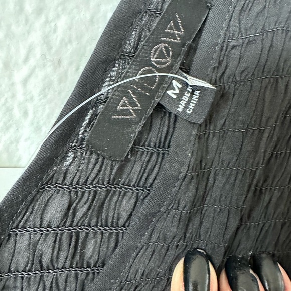 HOUSE OF WIDOW Black Long Sleeves Flowy Maxi Dress Medium BNWT - Picture 9 of 9